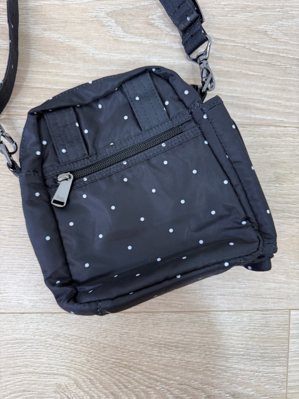 Lug Black Polkadot Can Can Crossbody Bag View 5